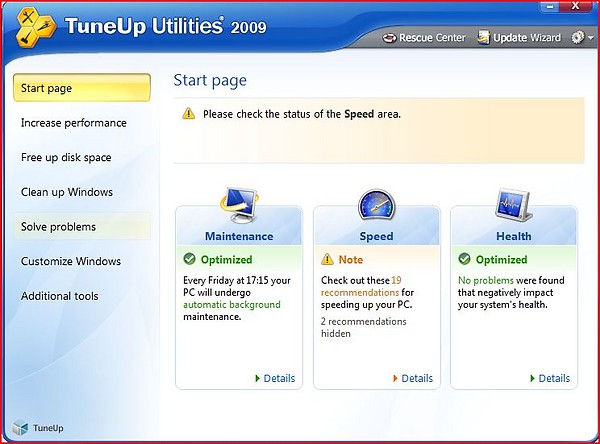 TuneUp Utilities 2009